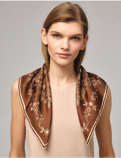 Картинка Хустка з натурального шовку